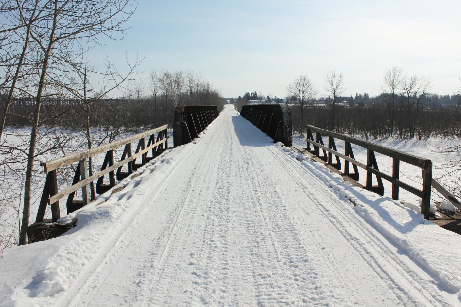 Looking east